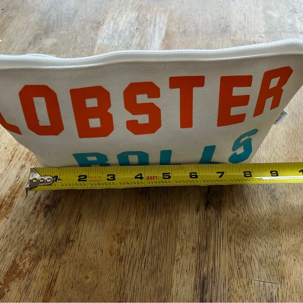Cute Lobster Rolls Zipper Bag Travel Makeup Weekender - Picture 8 of 12